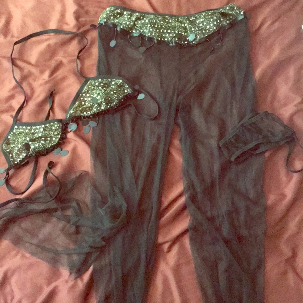 Sexy see through genie costume